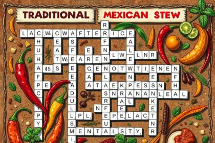 Traditional Mexican Stew NYT Crossword