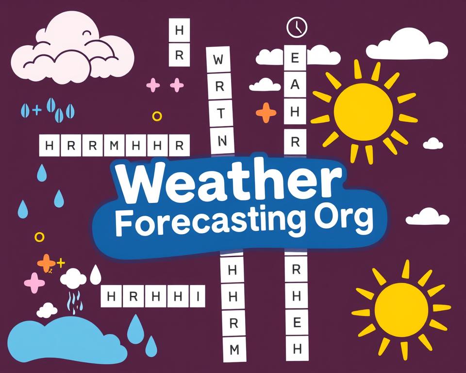 Weather Forecasting Org Crossword Clue