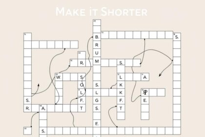 Make it Shorter Made Shorter Crossword